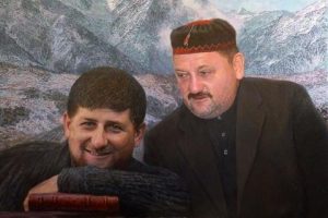 портрет Ахмата и Рамзана Кадыровых