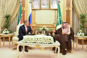 Минниханов визит в Саудовскую Аравию 
