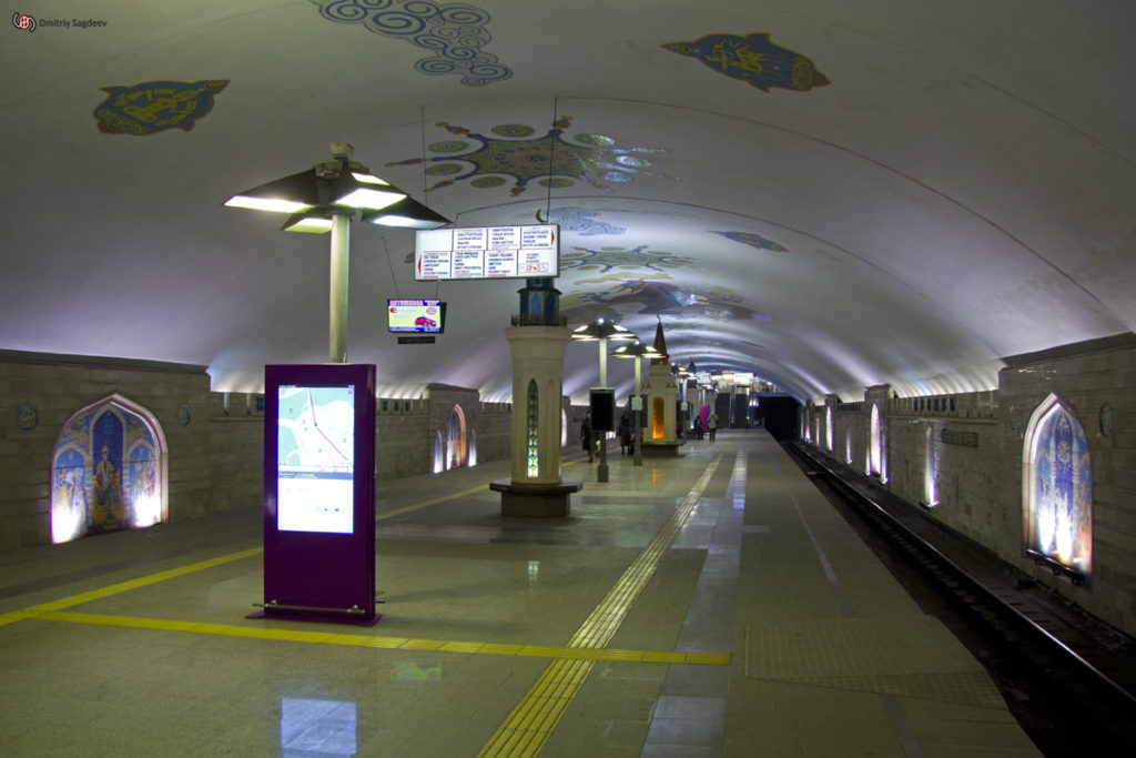 Сеснорный киоск для казанского метрополитена