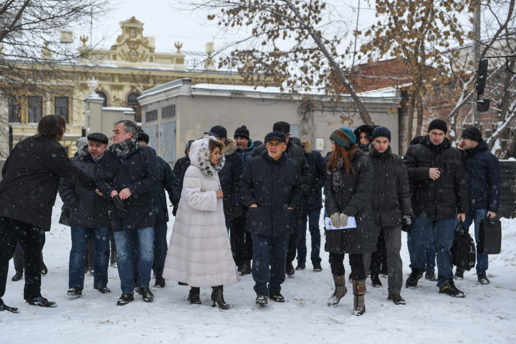 Обход центра