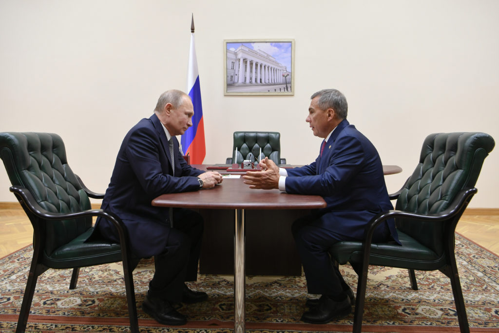 Путин и Минниханов