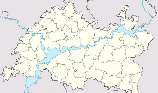 tatarstan republic map