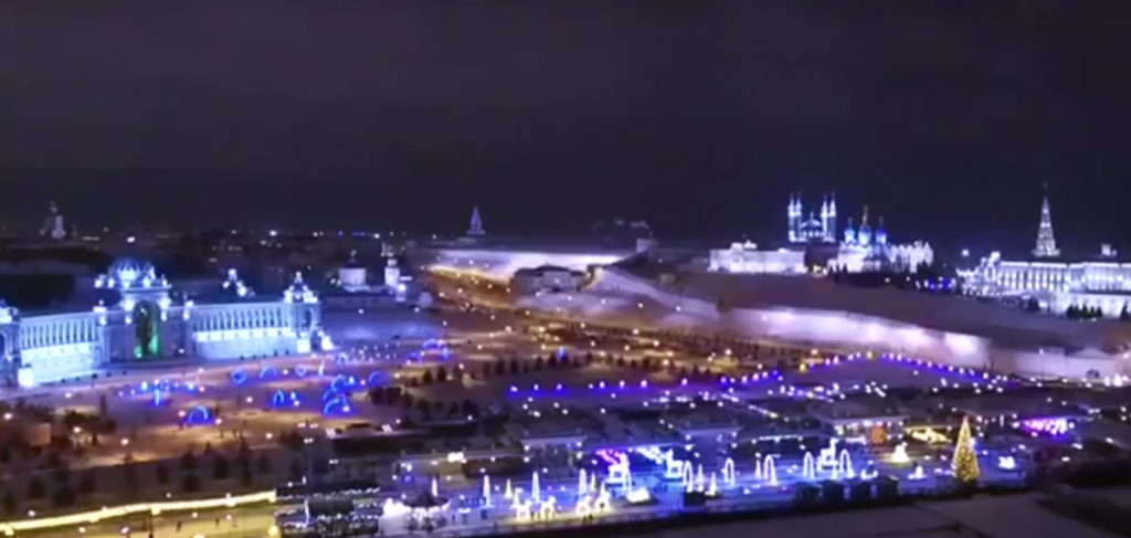 зимняя казань