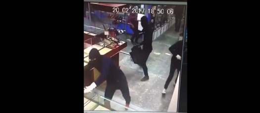 налет на ювелирный магазин