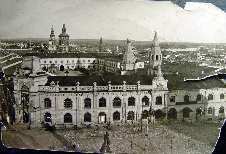 1902-1905 год Казань вид на Гостинный двор