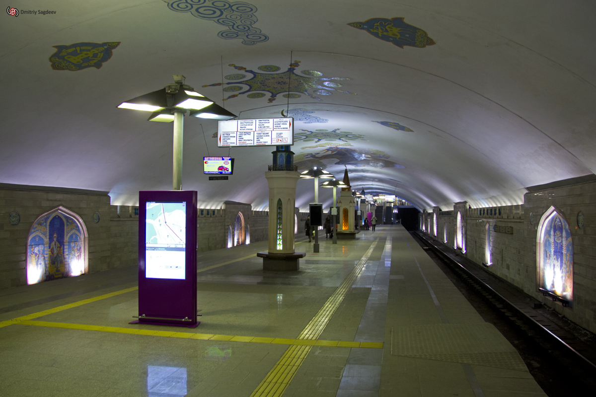 Сеснорный киоск для казанского метрополитена